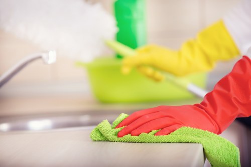 Clean and refreshed furniture after upholstery cleaning